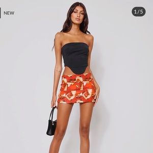 Tiger mist printed skirt